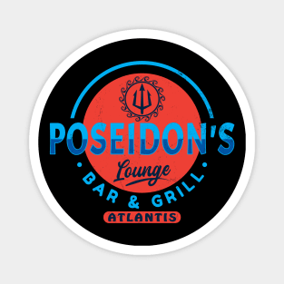 Poseidon's Lounge Magnet